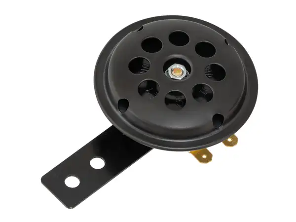 GPO Horn 6V schwarz (AC - Wechselstrom)